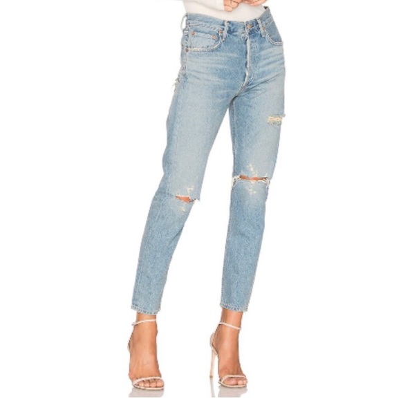 Agolde jamie high rise classic jeans - Picture 1 of 8